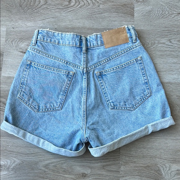 Zara Light Blue Jean Shorts - Picture 2 of 2